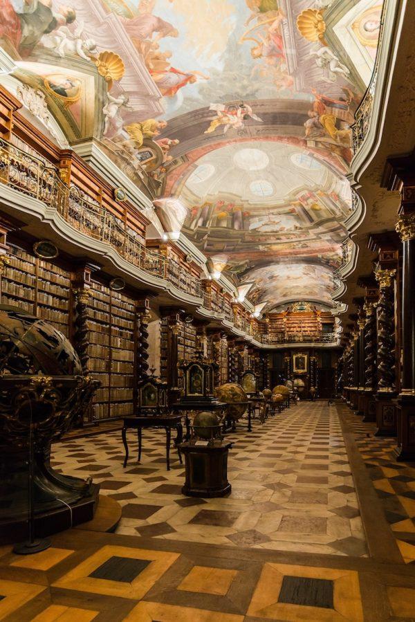 The Baroque Library Hall in the Clementinum. (Shutterstock)