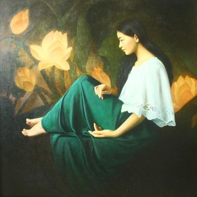 Painting by Huang Guangyu. (Minghui.org)