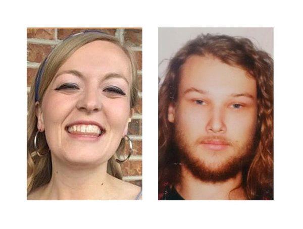 Lucas Robertson Fowler of Australia (R) and Chynna Deese, a U.S. woman, shown in these RCMP handout photos, were found dead along the Alaska Highway near Liard Hot Springs, south of the B.C. and Yukon boundary. (HO-RCMP/The Canadian Press)