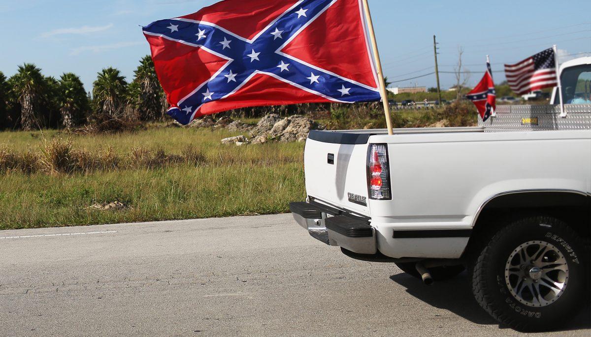 A Confederate flag in a file illustration. (Illustration - Getty Images)