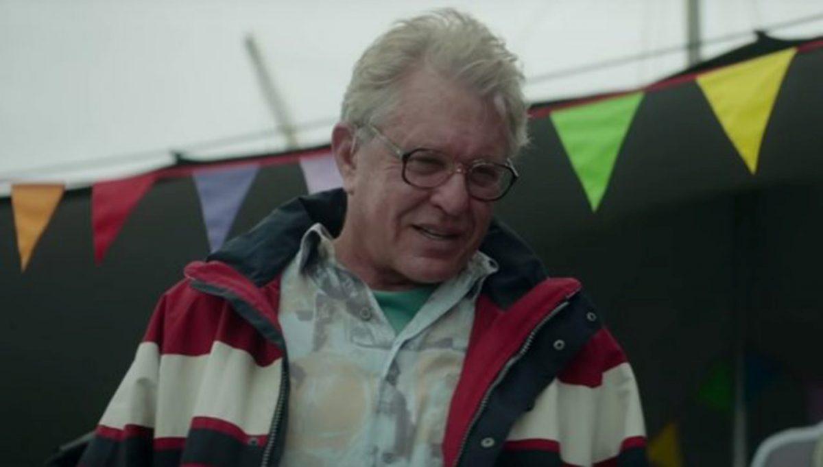 Ray (Tom Berenger) at a carnival event called “Hero Day,” in “Supervized.” (Freestyle Releasing)
