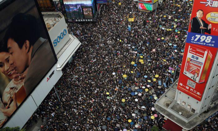 Hong Kong on Security Alert as Thousands March in Fresh Wave of Protests