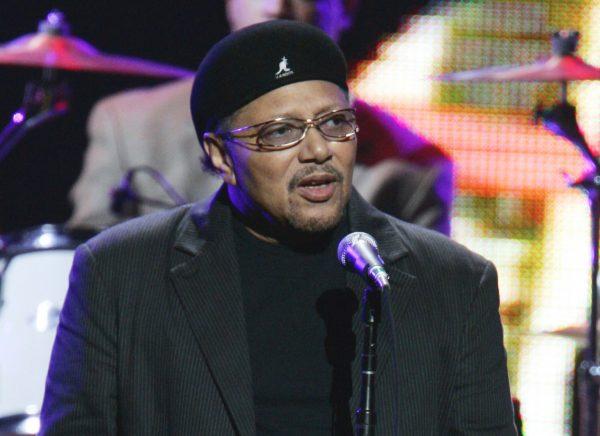 Singer Art Neville performing during the "From the Big Apple to the Big Easy" benefit concert in New York on Sept. 20, 2005. (Jeff Christensen/File Photo via AP)
