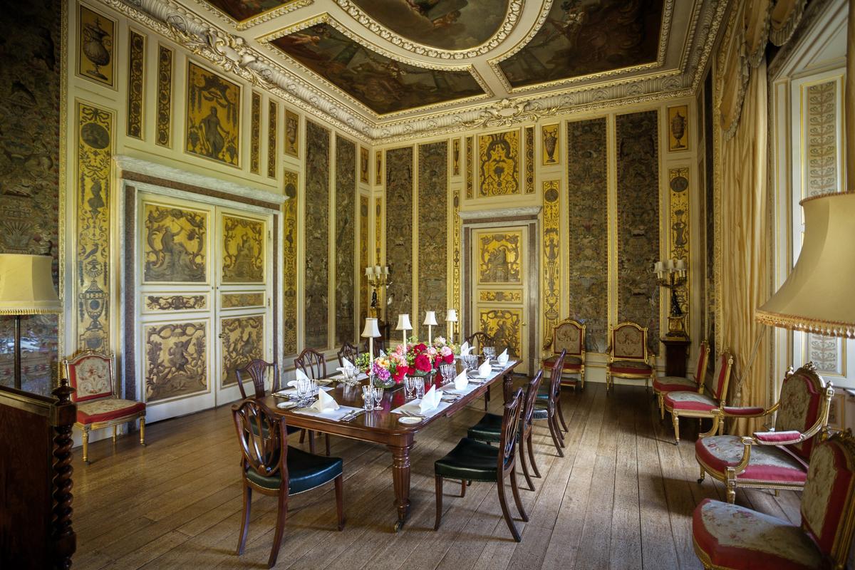 The Music Room at Highclere Castle. (Highclere Castle)