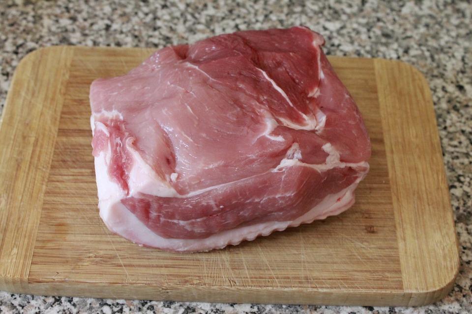 Stock image of raw pork. (Kalhh/Pixabay)