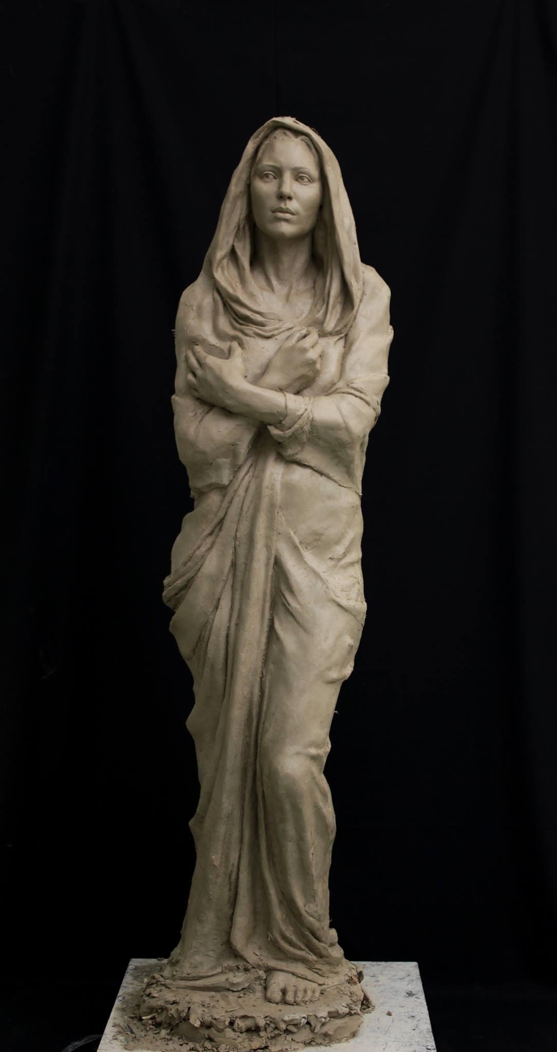 “Lady Madonna” by sculptor and New Masters Academy instructor Johanna Schwaiger. (Courtesy of Johanna Schwaiger)