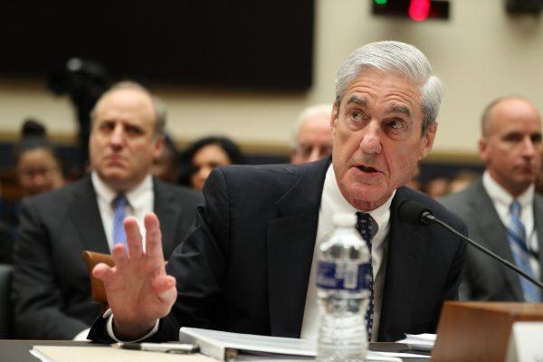 Former Special Prosecutor Robert Mueller testifies before Congress in Washington, on July 24, 2019. (Andrew Harnik/AP Photo)