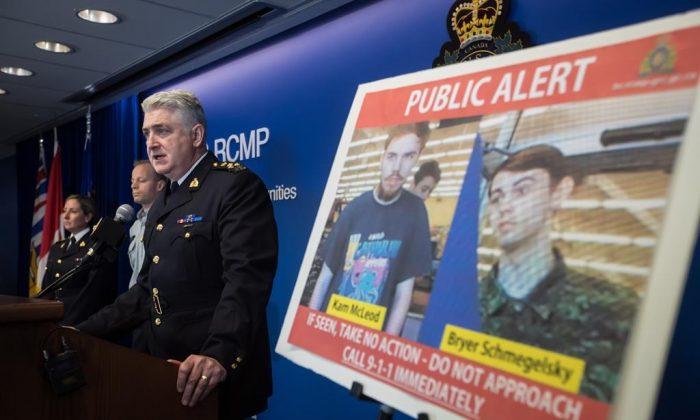 Police Says B.C. Murder Suspects May Be in Northern Manitoba