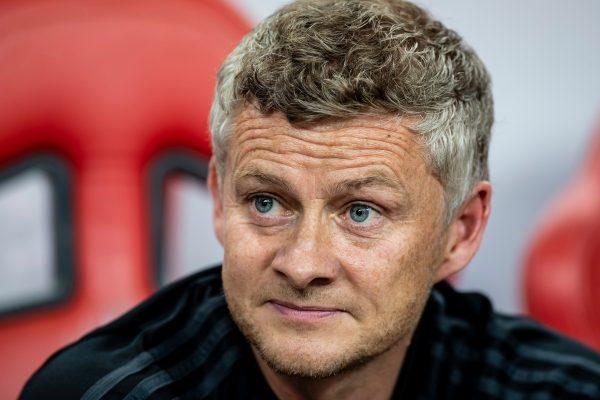 Team coach Ole Gunnar Solskjaer of Manchester United prior to the 2019 International Champions Cup match between Manchester United and Inter Milan at the Singapore National Stadium on July 20, 2019. (Yu Chun Christopher Wong / Eurasia Sport Images)