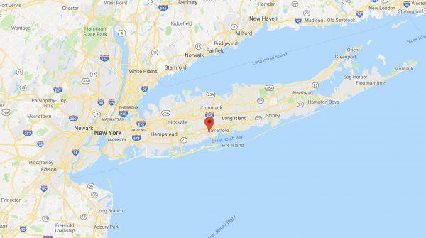 West Islip on Long Island in New York. (Screenshot/Google Maps)
