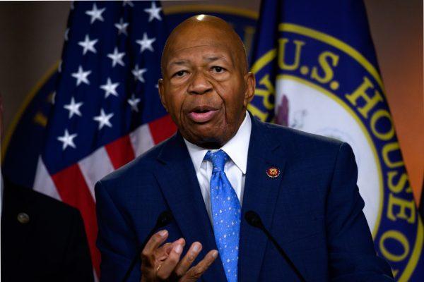 Rep. Elijah Cummings (D-Md.) in Washington on July 24, 2019. (Andrew Caballero-Reynolds/AFP/Getty Images)