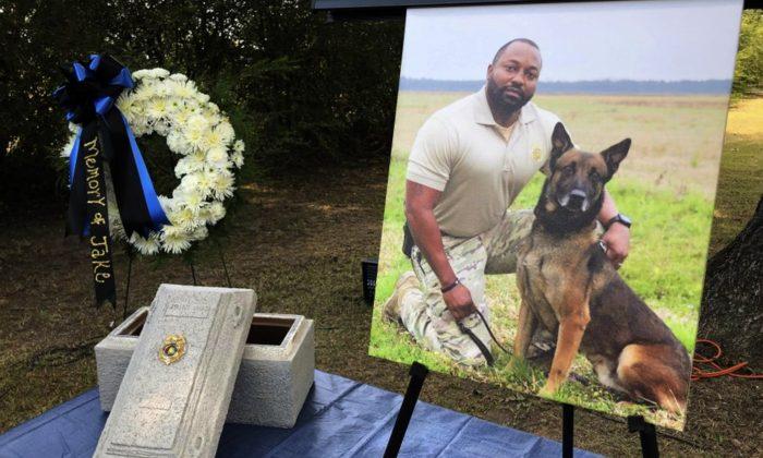 Alabama K-9 Who Died After Drug Contact Honored at Memorial