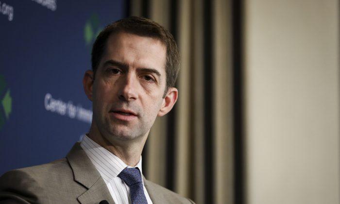Sen. Cotton: Stop Giving Visas to Chinese Army-Affiliated Students