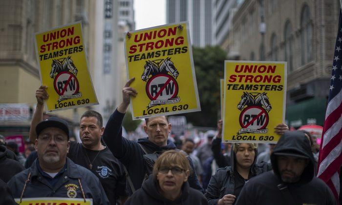Employees Sue to Enforce Right Not to Join Union