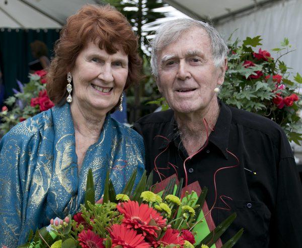 Joan and Rick Kennaway at Opera in the Garden, in 2015. The couple's property has been the home of Opera in the Garden since 1997. (Tracey Morris Photography)