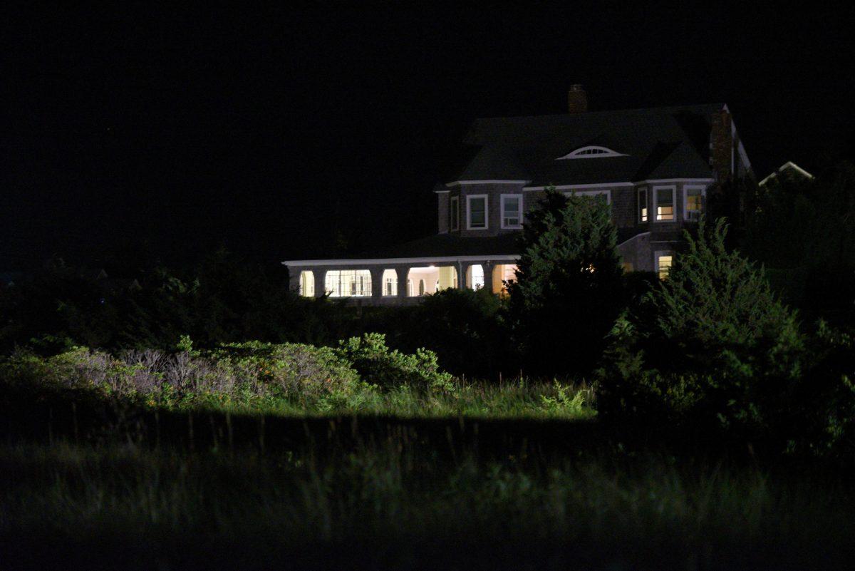 The Hyannis Port Yacht Club by the Kennedy Compound is seen as police investigate the death of Saoirse Kennedy Hill, the granddaughter of the late Robert F. Kennedy, in Hyannis Port, Massachusetts on Aug. 1, 2019. (Faith Ninivaggi/Reuters)
