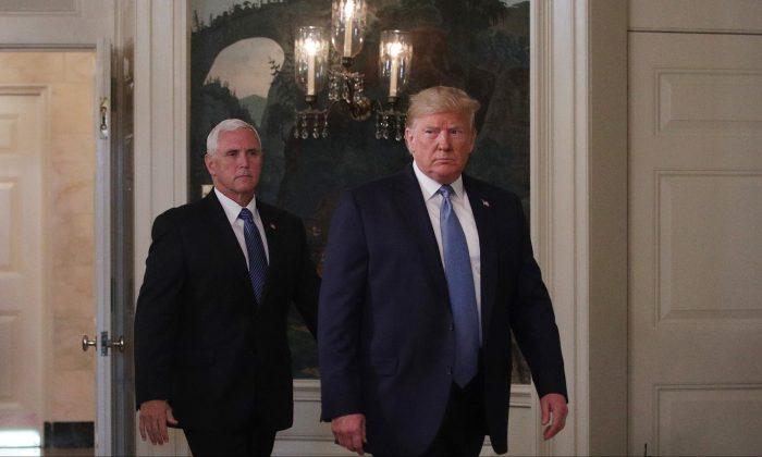 Trump Says He Had ‘Nothing to Do With’ Pence’s Stay at His Resort