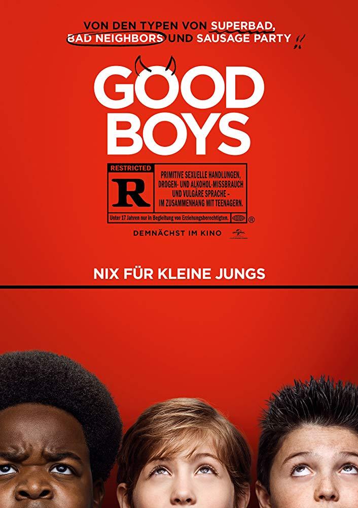 (L–R) Keith L. Williams, Jacob Tremblay, and Brady Noon star in "Good Boys." (Universal Pictures)