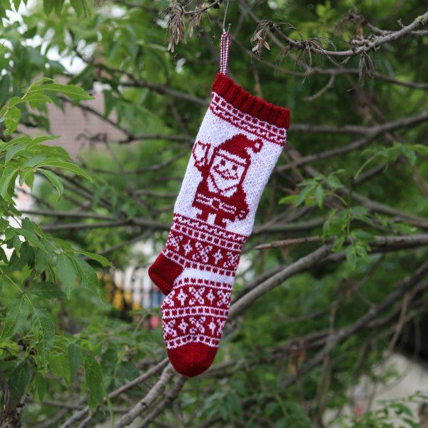 One of Martina Ruhl's Christmas stockings. (Courtesy of Martina Ruhl)