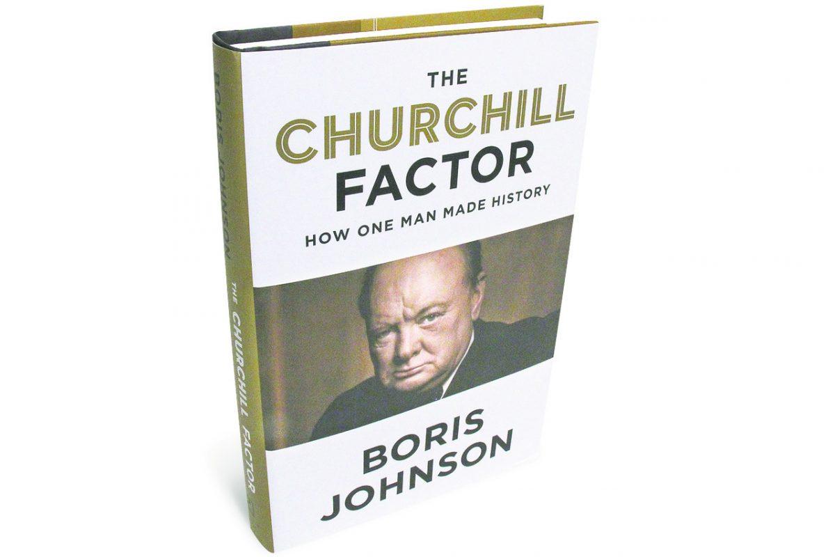 Boris Johnson’s biography of Winston Churchill, “The Churchill Factor.” (Riverhead Books)