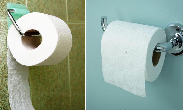 The Original Patent to Toilet Paper Reveals What Is the Correct Way to Hang It