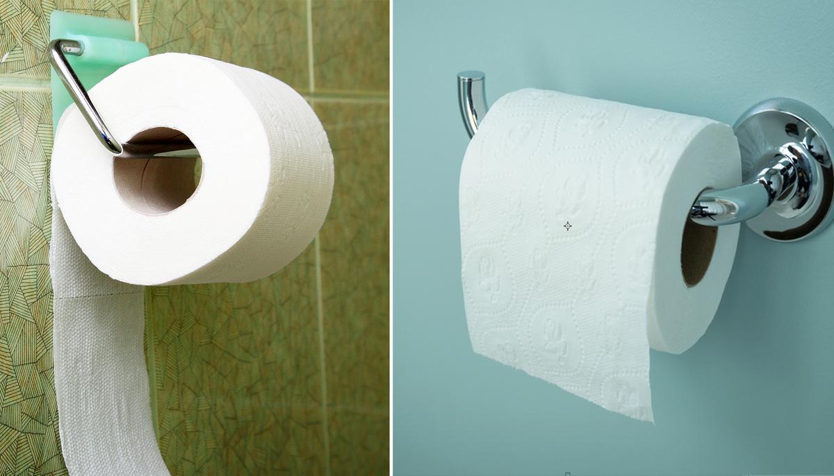 The Original Patent to Toilet Paper Reveals What Is the Correct Way to Hang It