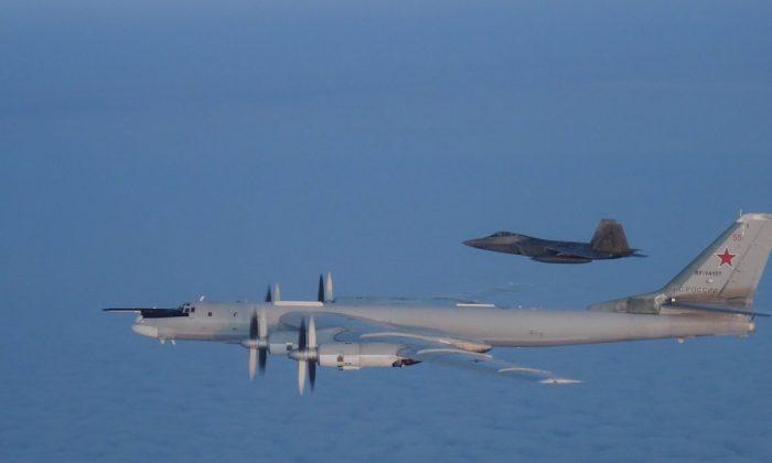 US Fighter Jets Intercept Russian Bombers Near Alaska