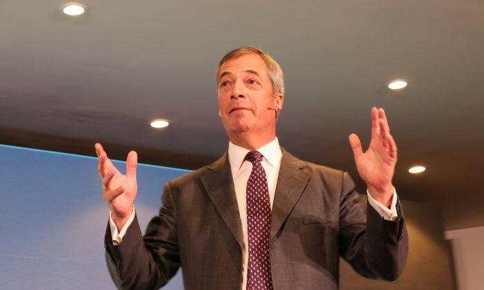 Farage: ‘Stopping China Is the Next Big Battle to Fight’