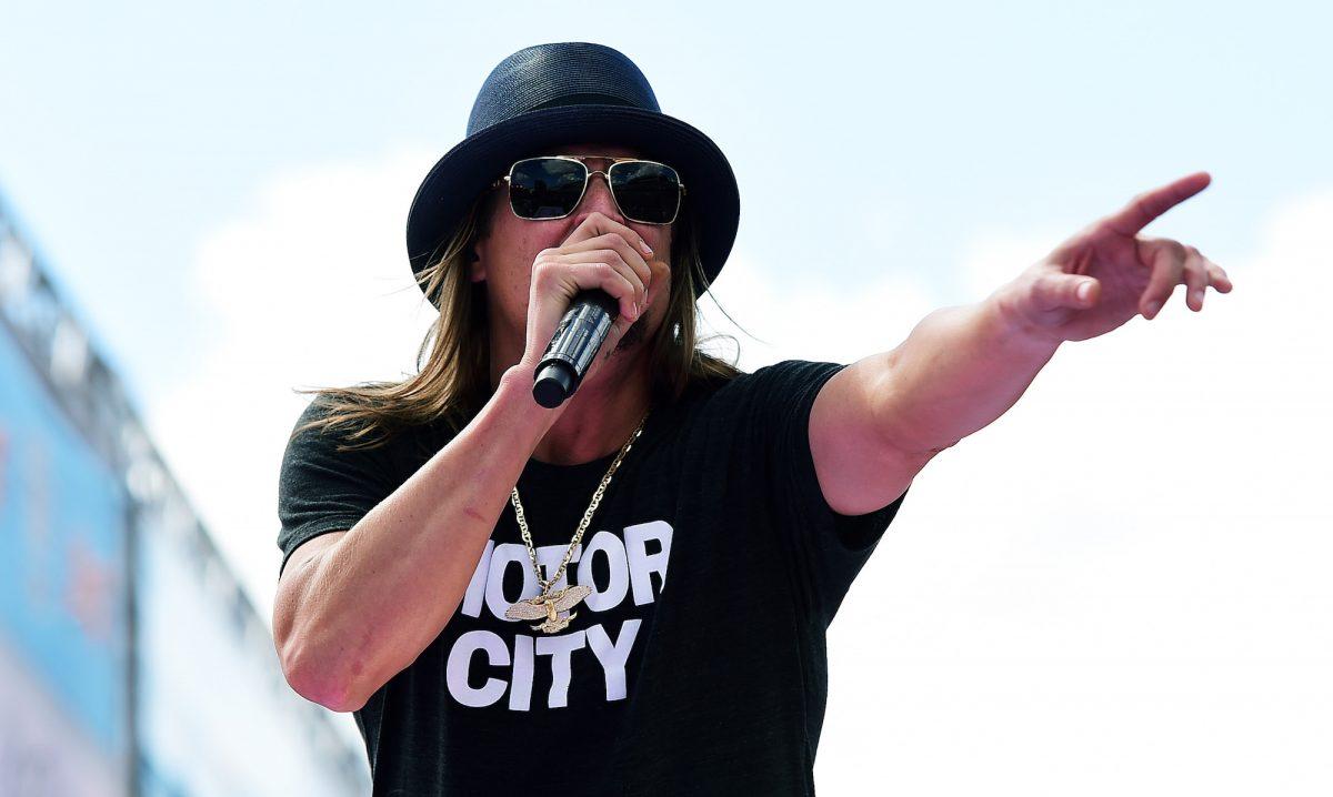 Kid Rock performs prior to the NASCAR Sprint Cup Series 57th Annual Daytona 500 in Daytona Beach, Fla., on Feb. 22, 2015. (Robert Laberge/Getty Images)