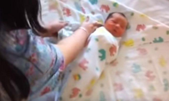 Video: How to Double-Swaddle a Baby, but It’s Controversial