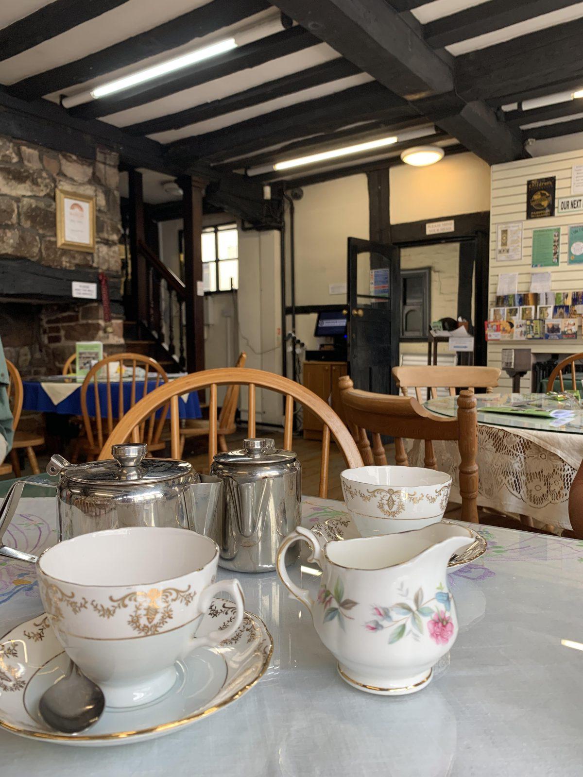 Tea at Tudor House in Worcester. (Janna Graber)