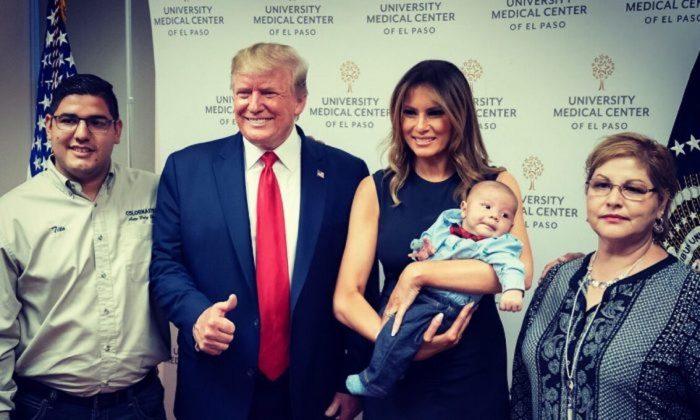 Family of El Paso Orphan Explains Trump Photo with Baby That Drew Criticism