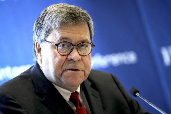 U.S. Attorney General William Barr in New York on July 23, 2019. (Drew Angerer/Getty Images)