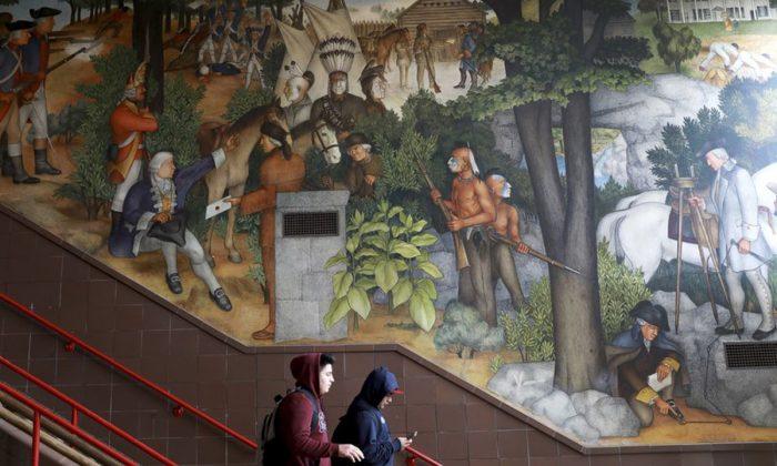 SF School Board Decides to Make George Washington’s Mural Invisible to Public View