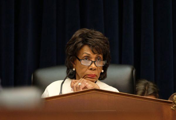 Chairwoman of the House Financial Services Committee Rep. Maxine Waters (D-Calif.) during a House Financial Services Committee hearing on April 10, 2019. (Alex Wroblewski/Getty Images)