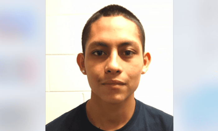 Known MS-13 gang member Miguel Angel Lopez-Abrego was charged with first-degree murder in the brutal slaying of a man in Montgomery County, Md. in 2017. (Montgomery County Police Department)