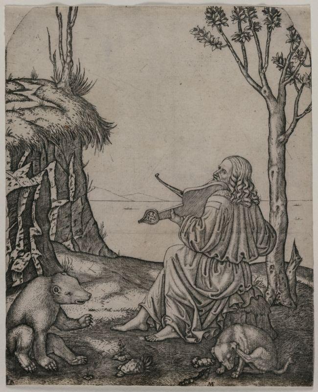 “Orpheus Charming the Animals,” circa 1505, by Marcantonio Raimondi. Cleveland Museum of Art, Dudley P. Allen Fund, 1930. (Public Domain)