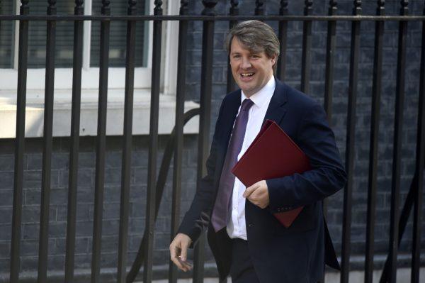 Minister of State for Universities, Chris Skidmore, arrives for a Cabinet meeting at Downing Street on July 23, 2019 in London, England. (Peter Summers/Getty Images)