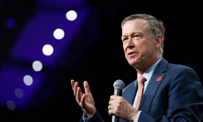 Hickenlooper Apologizes for Remark on ‘Slave Ship’ Ahead of Debate