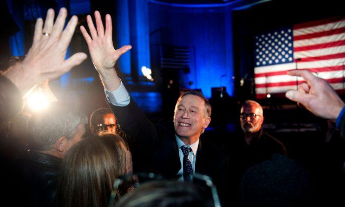Centrist Hickenlooper Drops Bid for Democratic Presidential Nomination