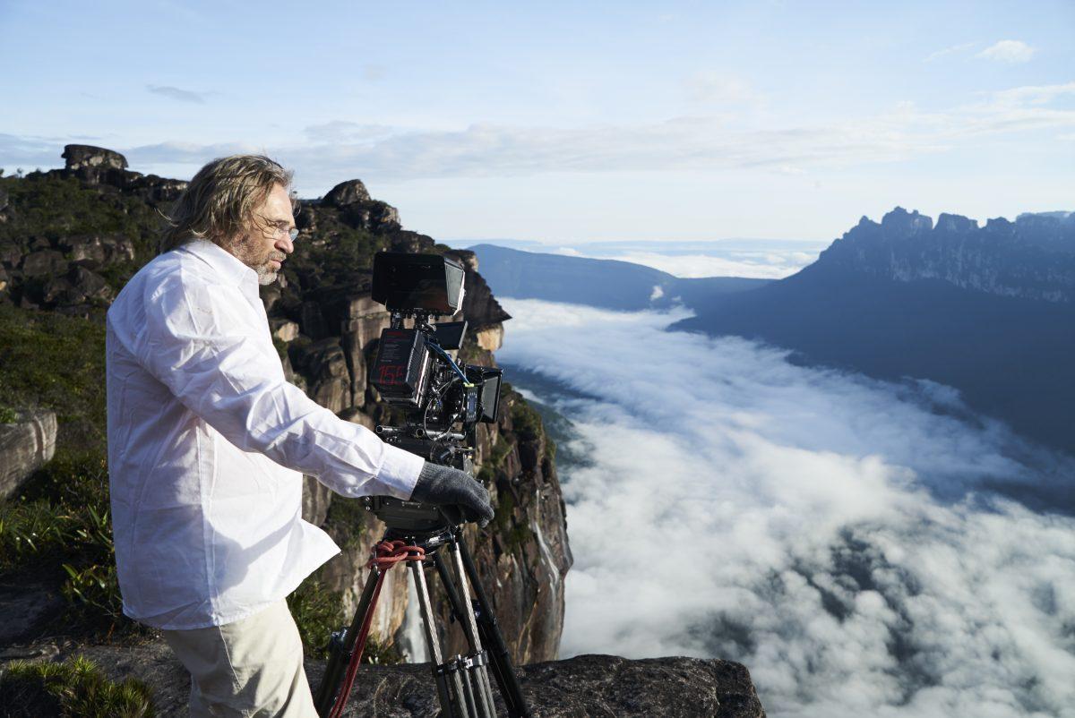 Viktor Kossakovsky in Venezuela, for the environmental film "Aquarela." (Stine Heilmann/Sony Pictures Classics)