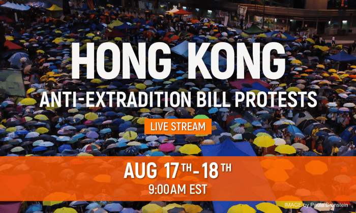 Hong Kong Protesters Hoping For a Record Turnout This Weekend, Events to be Live-Streamed on Epoch Times Website
