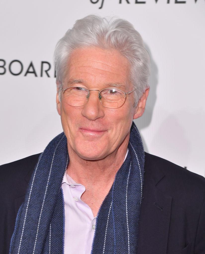Actor Richard Gere at the 2019 National Board Of Review Gala at Cipriani in New York City. (©Getty Images | <a href="https://www.gettyimages.com/detail/news-photo/actor-richard-gere-attends-the-2019-national-board-of-news-photo/1079461270">ANGELA WEISS</a>)