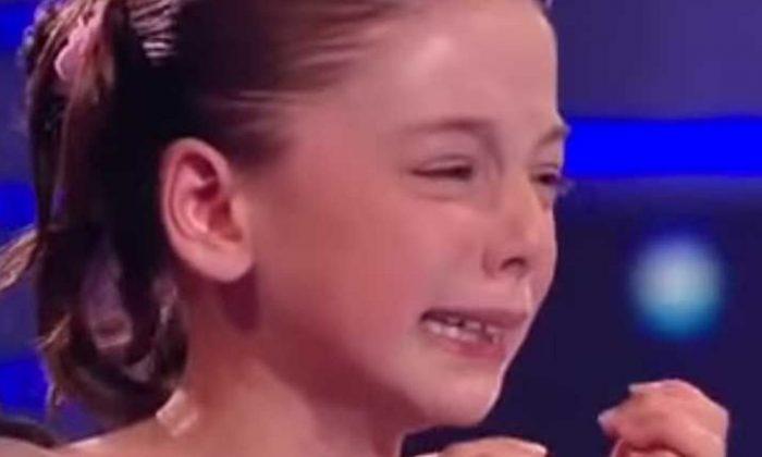10-Year-Old Bounces Back in Tremendous Fashion After Breaking Down on Talent Show
