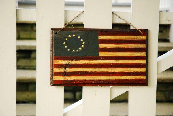 A flag with 13 stars, a reminder of our nation's beginnings. (James Kirkikis/Shutterstock)