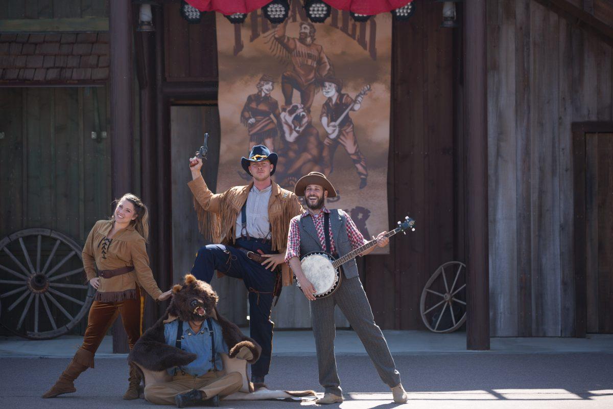 The Wild West stunt show "Frontier Feats of Wonder" at Ghost Town Alive. (Courtesy of Knott's Berry Farms)