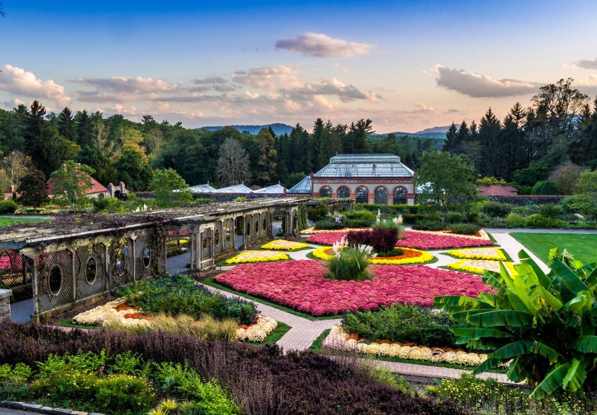 Gardens at the Biltmore Estate. (Jared Kay/ExploreAsheville.com)