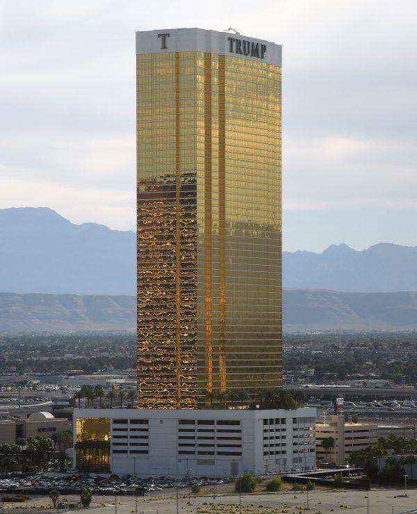The Trump International Tower in Las Vegas on April 30, 2015. (Ethan Miller/Getty Images)