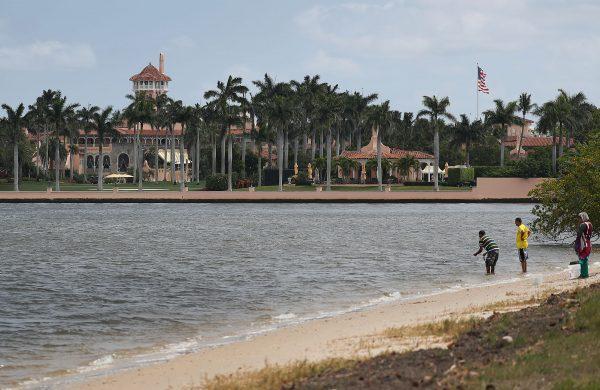 President Donald Trump's Mar-a-Lago resort in West Palm Beach, Fla., on April 03, 2019. (Joe Raedle/Getty Images)