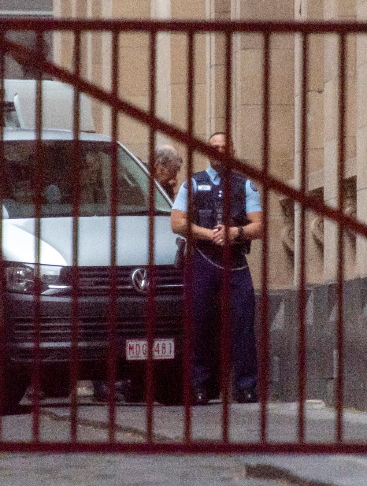 Cardinal George Pell arrives the Supreme Court in Melbourne, Australia, on Aug. 21, 2019. (AP Photo/Andy Brownbill)